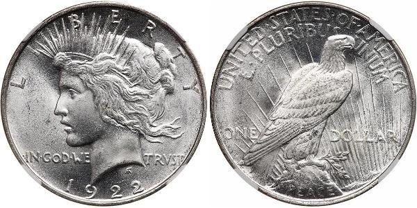 1 Долар США (1776 - ) Срібло 