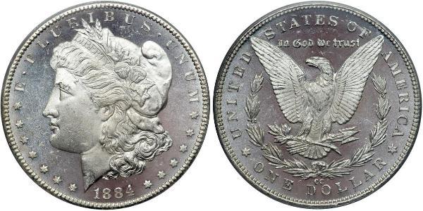 1 Долар США (1776 - ) Срібло 