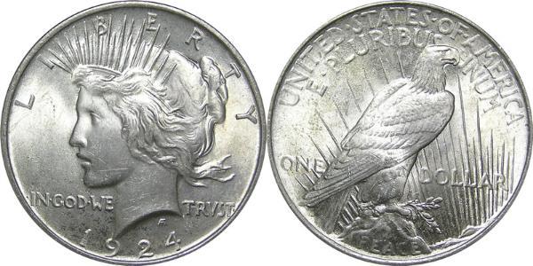 1 Долар США (1776 - ) Срібло 