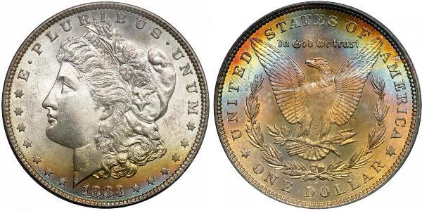 1 Долар США (1776 - ) Срібло 