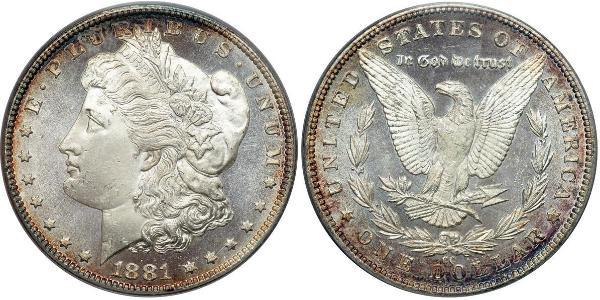 1 Долар США (1776 - ) Срібло 