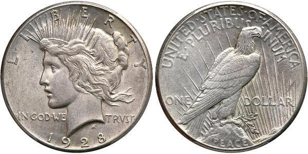 1 Долар США (1776 - ) Срібло 