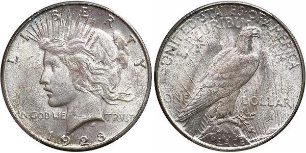 1 Долар США (1776 - ) Срібло 