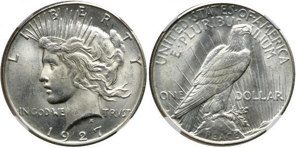 1 Долар США (1776 - ) Срібло 