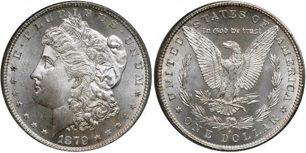 1 Долар США (1776 - ) Срібло 