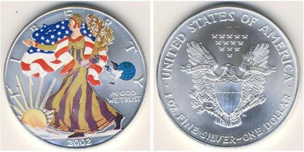 1 Долар США (1776 - ) Срібло 