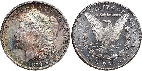 1 Долар США (1776 - ) Срібло 