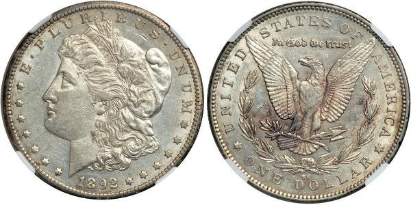 1 Долар США (1776 - ) Срібло 