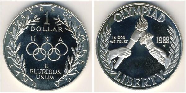 1 Долар США (1776 - ) Срібло 