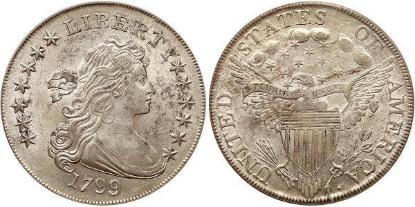 1 Долар США (1776 - ) Срібло Anne Willing Bingham (1764-1801)