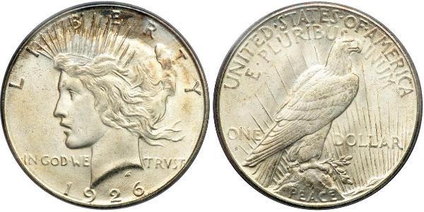 1 Долар США (1776 - ) Срібло 