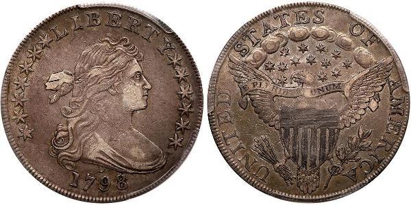1 Долар США (1776 - ) Срібло Anne Willing Bingham (1764-1801)