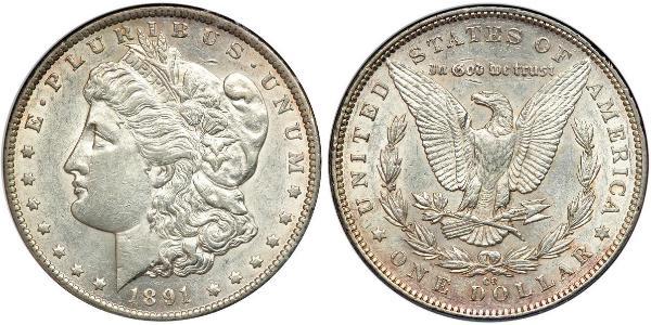 1 Долар США (1776 - ) Срібло 