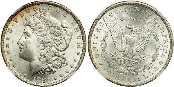 1 Долар США (1776 - ) Срібло 
