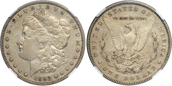 1 Долар США (1776 - ) Срібло 