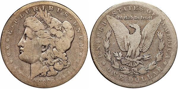 1 Долар США (1776 - ) Срібло 