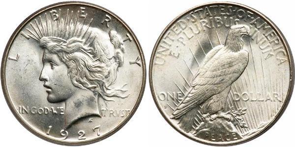1 Долар США (1776 - ) Срібло 