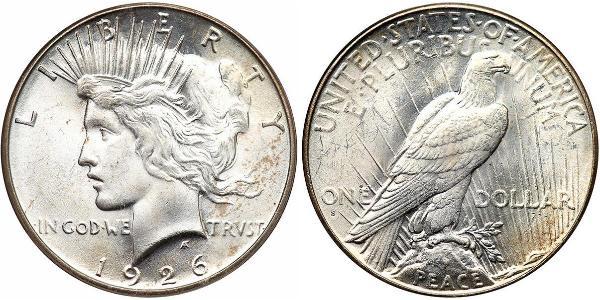 1 Долар США (1776 - ) Срібло 