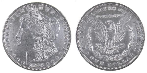 1 Долар США (1776 - ) Срібло 