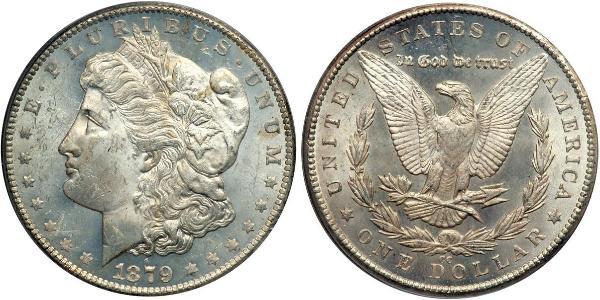 1 Долар США (1776 - ) Срібло 