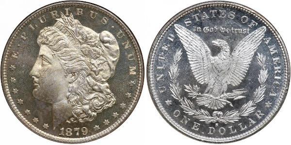 1 Долар США (1776 - ) Срібло 
