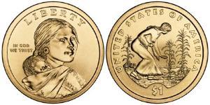 1 Долар США (1776 - ) Цинк/Мідь 