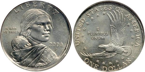 1 Долар США (1776 - ) Цинк/Мідь 