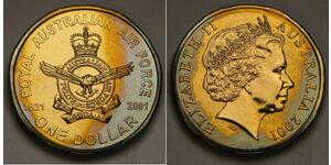 1 Доллар Австралия (1939 - )  Елизавета II (1926-2022)
