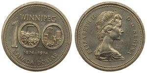 1 Доллар Канада  Елизавета II (1926-2022)