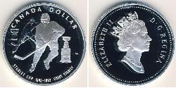 1 Доллар Канада Серебро Елизавета II (1926-2022)