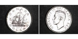 1 Доллар Канада Серебро Георг VI (1895-1952)