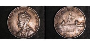 1 Доллар Канада Серебро Георг V (1865-1936)