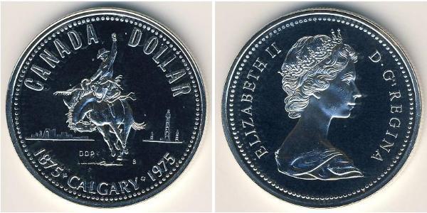1 Доллар Канада Серебро Елизавета II (1926-2022)