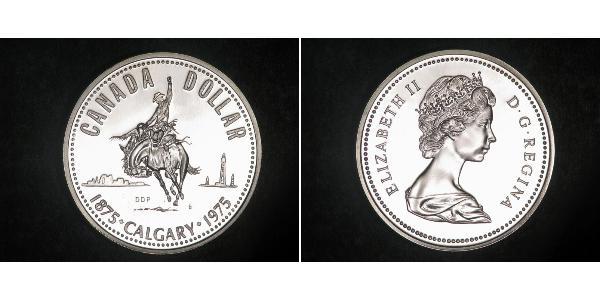 1 Доллар Канада Серебро Елизавета II (1926-2022)