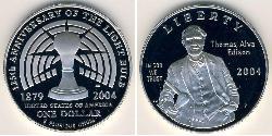1 Доллар США (1776 - ) Серебро 