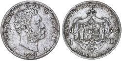 1 Доллар США (1776 - ) Серебро Калакауа