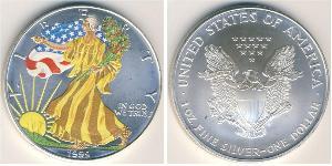 1 Доллар США (1776 - ) Серебро 