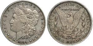 1 Доллар США (1776 - ) Серебро 