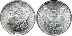 1 Доллар США (1776 - ) Серебро 