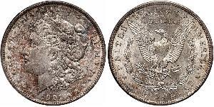 1 Доллар США (1776 - ) Серебро 