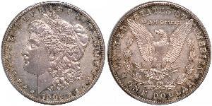 1 Доллар США (1776 - ) Серебро 