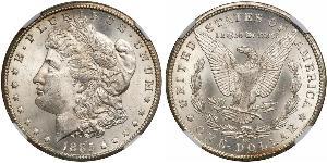 1 Доллар США (1776 - ) Серебро 