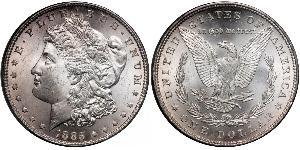 1 Доллар США (1776 - ) Серебро 