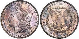 1 Доллар США (1776 - ) Серебро 