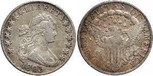 1 Доллар США (1776 - ) Серебро Anne Willing Bingham (1764-1801)