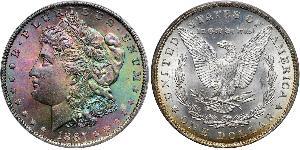 1 Доллар США (1776 - ) Серебро 