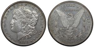 1 Доллар США (1776 - ) Серебро 