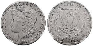 1 Доллар США (1776 - ) Серебро 