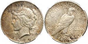 1 Доллар США (1776 - ) Серебро 