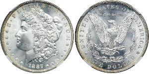 1 Доллар США (1776 - ) Серебро 